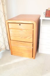 Wooden File Cabinet (I-2)