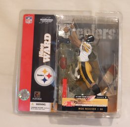 Hines Ward McFarlane Toys NFL Series 7 Pittsburgh Steelers White Jersey Variant (E-43)