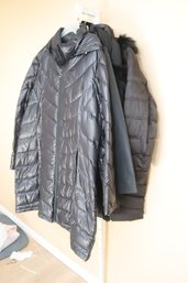 Womens Winter Coat Lot: Calvin Klein, Jones, NY, Kenneth Cole, 1X, 2XX, (C-1)