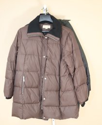 Womens Winter Coat Lot: Michael Kors, Sz. L & XL (C-2)