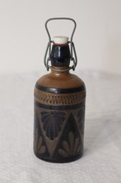 Vintage German Stoneware Bottle  (H-4)