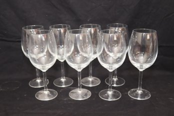 Set Of 8 Wine Glasses