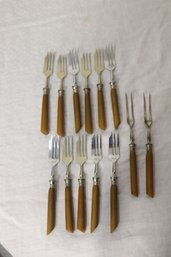 Vintage Fish Forks (H-17)