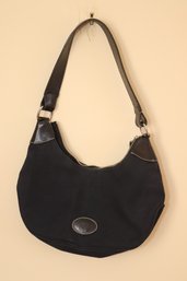 Dooney & Bourke Black Shoulder Bag Handbag (A-57)