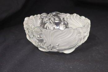 Vintage Glass Bowl (H-31)