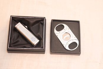 Cigar Lighter And Cutter