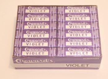 Choward's Violet Gum 24pk NEW