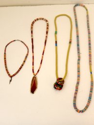 Beaded Necklace Lot  (IS-1)