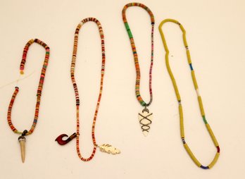 Beaded Necklace Lot  (IS-2)