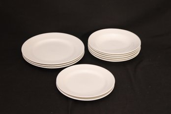 Martha Stewart Plate Set White Dishes  (B-90)