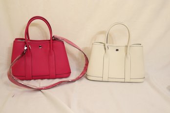 Faux HERMES Garden Party Leather Handbags  (P-28)