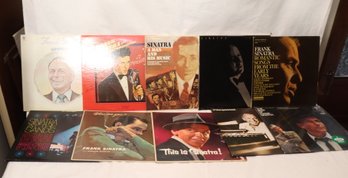 Frank Sinatra Vinyl Record Lot (S-61)