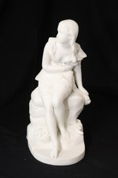 Large Minton Parian Figure Of Dorothea Designed By John Bell 1847. (H-48)