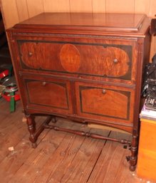 Antique Wooden Stereo Cabinet