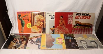 Vintage Comedy Vinyl Records: Pat Cooper, Carl Reiner, Mel Brooks, Flip Wilson, (S-64)
