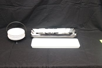 Serving Trays And Plates