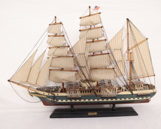 MODEL THREE MASTED SHIP 'RELIANCE' CA. 1831. (D-7)