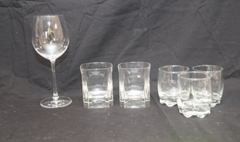 Assorted Glassware Barware