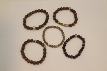 Set Of 3 Beaded Bracelets (J-15)