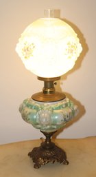 Vintage Lamp With Glass Shades (A-7)