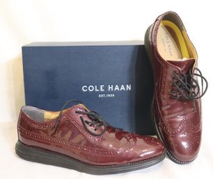 Cole-haan Port Royal Patent Leather Wingtips Size 9.5 (B-11)