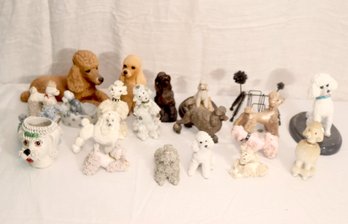 Poodle Figurines (V-34)