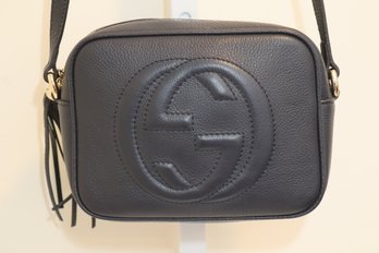 GUCCI  Soho Small Pebbled Leather Disco Bag (JC-19)