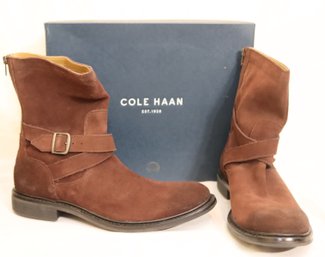 Cole-Haan Dark Roast Wpgrantland Chelsea Boots Size 9.5 (B-13)