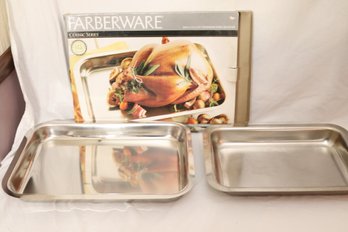 Pair Of Farberware Roasting Pans (F-90)