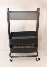 Ikea RASKOG Utility Cart, Black (V-35)