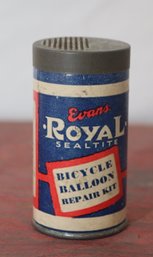 Vintage Evans Royal Sealtite Repair Can (D-32)