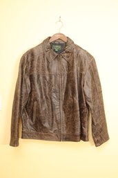 C.c. Filson Co. Leather Jacket Sz. L