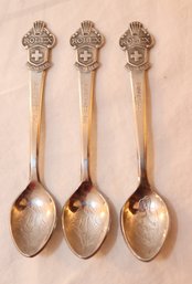 3 Vintage Rolex Spoons