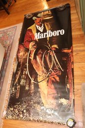 Vintage Original Marlboro Man Darrel Winfiel Cowboy Door Poster 75x36 Inches (I-3)