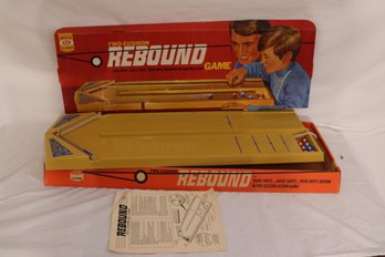 Vintage Two-cushion Rebound Game By Ideal. (D-39)