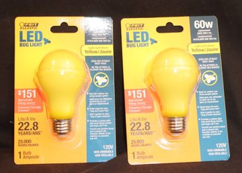 Pair Of LED Bug Light Bulbs