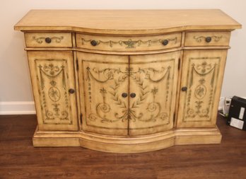 Painted Storage Buffet Cabinet Credenza (I-97)