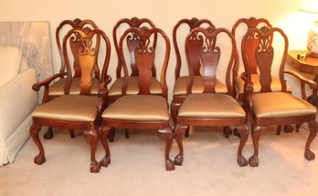 Set Of 8 Dining Room Chairs