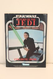 Star Wars Return Of The Jedi Coloring Book By Kenner (H-3)