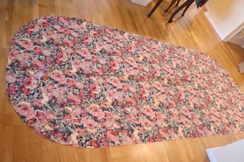 Floral Rose Pattern Tablecloth
