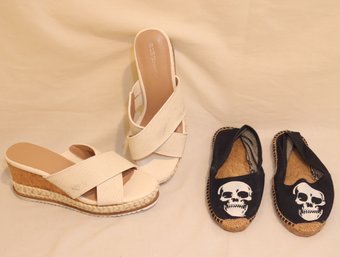 BCBG And Skull Shoes