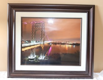 George Washington Bridge Framed Photograph