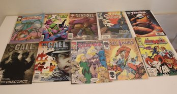Comic Book Lot: Venom, Cloak And Dagger, Excalibur, Animax (h-26)