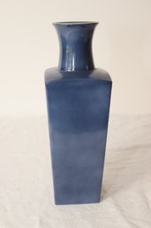 Vintage Diane Love For Mikasa Blue Porcelain Vase (M-31)