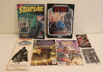 Star Wars Assorted Books & More Lot (H-30)