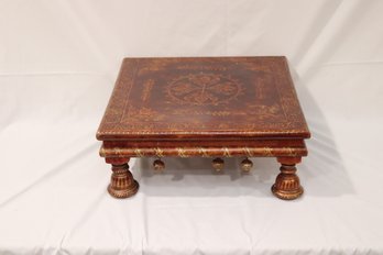 Small Wooden Moroccan Style Table (M-8)