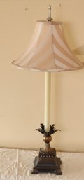 Candle Stick Table Lamp With Shade