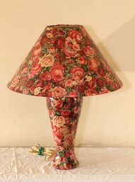 Floral Table Lamp