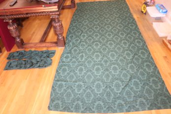 Green Tablecloth And Napkins (o-20)