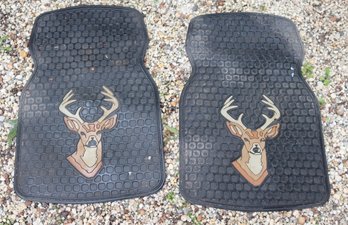 Rubber Truck Floor Mats With Deer